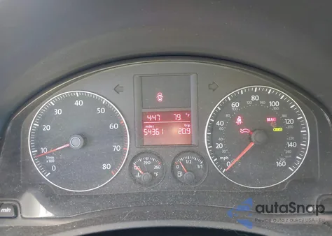 2007 Volkswagen Jetta 2.5 z USA, uszkodzony, nr VIN 3VWSF71KX7M046195